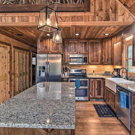 Modern Murphy Cabin With Nottely River Views! Bagian luar foto