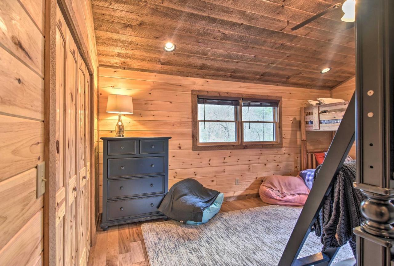 Modern Murphy Cabin With Nottely River Views! Bagian luar foto