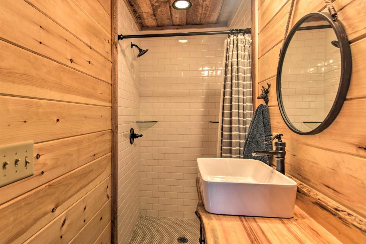 Modern Murphy Cabin With Nottely River Views! Bagian luar foto